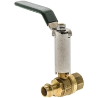 Watermarked Ball Valve Press Fit Extended Handle DN25 X 25FI Lead Free