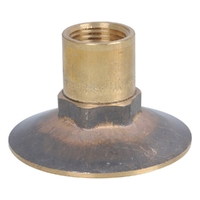 Flanged Bib Extension BR 15MM X 40MM LF