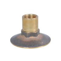 15mm X 75mm Flanged Bib Extension Chrome Plated 