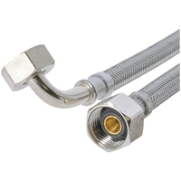 Flexible Hose 15F X 15F Water 450MM Elbow