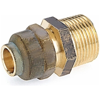 LF 10mm FL x 10mm MI MALE FLARED UNION (3/8" FL x 3/8" MI)