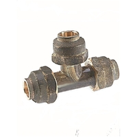 LF 15mm FL All ENDS FLARED TEE (1/2" FL All ENDS)
