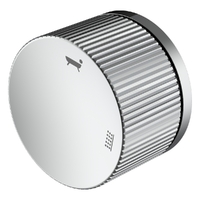 Flute Two Way Diverter - Chrome