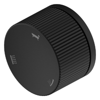 Flute Three Way Diverter - Matt Black