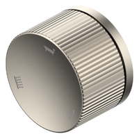 Flute Three Way Diverter - Brushed Nickel Trim Kit