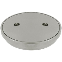Clear Out Round 100MM Brushed Nickel