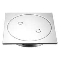 Clear Out Square 100MM Brushed Nickel