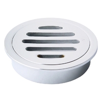 Floor Grate Round 100MM Gun Metal