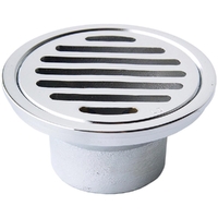80mm X 50mm Round FLoor Grate Tapered C/P  6061047