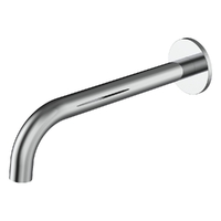 Flute Wall Basin Spout - 200Mm - 4 Star - Chrome (Lf)