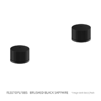 Flute Sink Top Assemblies - Brushed Black Sapphire (Lf)
