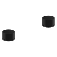 Flute Sink Top Assemblies - Matt Black (Lf)