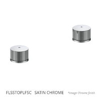 Flute Sink Top Assemblies - Satin Chrome (Lf)
