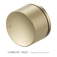 Flute Progressive Wall Mixer - Gold (Lf)