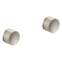 Flute Wall Top Assembly - 1/4 Turn Ceramic - 4 Star - Brushed Nickel (Lf)