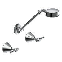 Fusion Lever Shower Set - A/D Shower - 3 Star - 1/4 Turn Ceramic Chrome