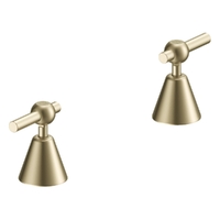 Fusion Lever Sink Top Assemblies - 1/4 Turn - Brushed Gold (Lf)