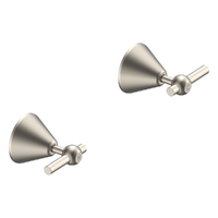 Fusion Lever Wall Top Assembly - 1/4 Turn Ceramic Brushed Nickel (Lf)