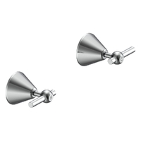 Fusion Lever Wall Top Assembly - 1/4 Turn Ceramic Chrome (Lf)