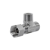15MI X 15MI X 15mm Swivel Filter Water Tee 