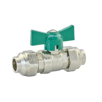 15C X 15C Dual Approved Ball Valve Butterfly Handle 