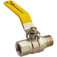 AGA Approved Ball Valve Lever Handle MI X FI 15MM