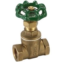 Watermarked Gate Valve Brass 100mm