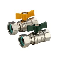 H20FW X H20FG Swivel Nut Ball Valve Kit FI 