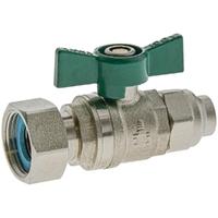 Ball Valve Swivel Nut Watermarked - 15FC X 20SN
