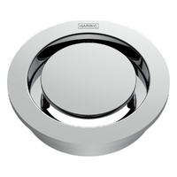 Halo Floor Waste 80Mm Round Top Chrome