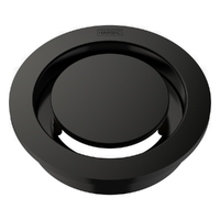 Halo Floor Waste 80Mm Round Top Gunmetal