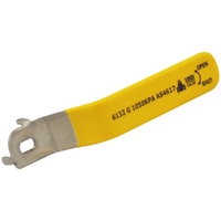 Lever Handle Yellow Suit EXTG 65/80/100 AGA Approved