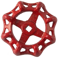 Gate Valve Handle Red Suit DN32 (GV04H)