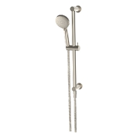 Evolve 3 Function Hand Shower On Water Rail - Adj Centres - 3 Star - Brushed Nickel