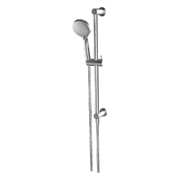 Evolve 3 Function Hand Shower On Water Rail - Adj Centres - 3 Star - Chrome