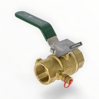 WMK Ball Valve HVAC With Test Plug FI X FI 25MM LF