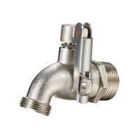 25mm X 20mm Lockable Tank Tap Brass 