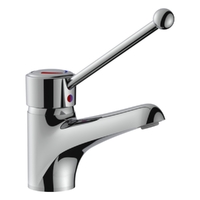 Myuna Care Basin Mixer - 125Mm Cast - 6 Star Chrome (Lf)