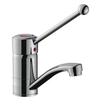 Myuna Care Basin Mixer - 125Mm Swivel - 6 Star Chrome (Lf)