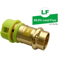 20mm EPS x 20mm CU Press Adaptor Gas