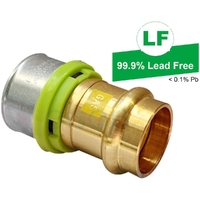 32mm EPS x 25mm CU Press Adaptor Gas