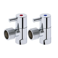 Washing Machine Stop With Ceramic Disc Lever Handle Pair