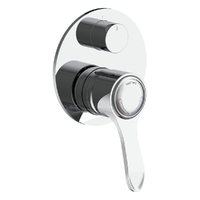 Myuna Rotary Diverter Wall Mixer Chrome