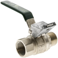 Dual Approved Ball Valve Lockable MI X FI 50 mm