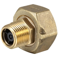 25FI X 15MI With Check Valve Couplings With Check Valve Brass