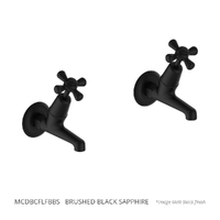 Merino Cross Deluxe Bib Cock - Female - 3/4 Turn Ceramic Brushed Black Sapphire (Lf)