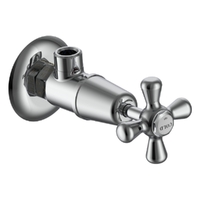 Merino Cross Cistern Cock - 3/4 Turn Ceramic Chrome