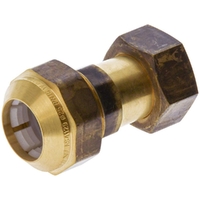 Meter Coupling Brass Meter Thread Swivel Nut DN20FI x 25PE MCPE2025