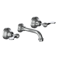 Merino Flared Bath Set - 1/4 Turn Ceramic Chrome