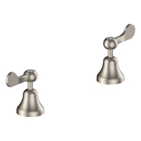 Merino Flared Lever Sink Top Assembly - 1/4 Turn Ceramic - Brushed Nickel (Lf)